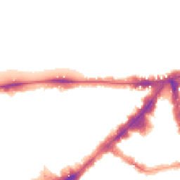 Night-time road noise heatmap for SW7 1BQ