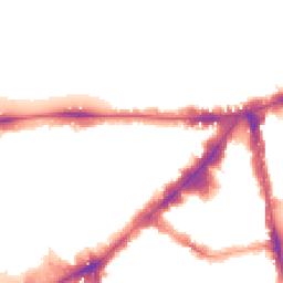 Night-time road noise heatmap for SW7 1BS