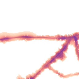 Night-time road noise heatmap for SW7 1BW