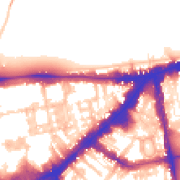 Daytime road noise heatmap for SW7 1DG