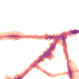 Night-time road noise heatmap for SW7 1DJ