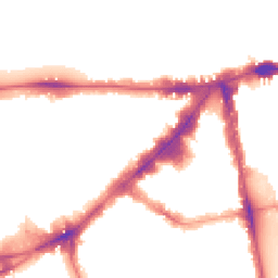 Night-time road noise heatmap for SW7 1EA