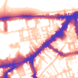 Daytime road noise heatmap for SW7 1EF