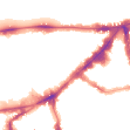 Night-time road noise heatmap for SW7 1EF
