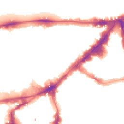 Night-time road noise heatmap for SW7 1EJ