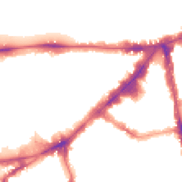 Night-time road noise heatmap for SW7 1HJ