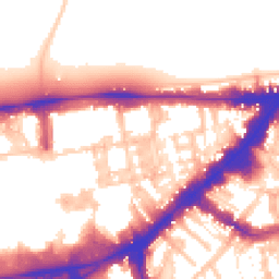 Daytime road noise heatmap for SW7 1PH