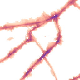 Night-time road noise heatmap for SW7 2NG