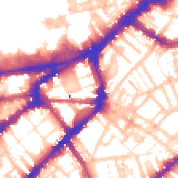 Daytime road noise heatmap for SW7 2TB