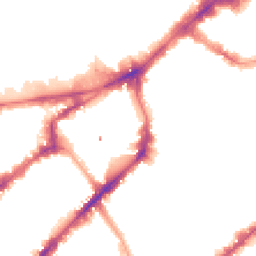 Night-time road noise heatmap for SW7 2TB