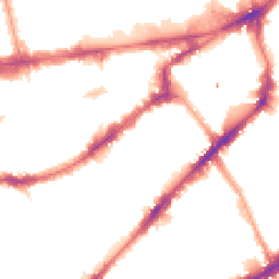 Night-time road noise heatmap for SW7 3AA