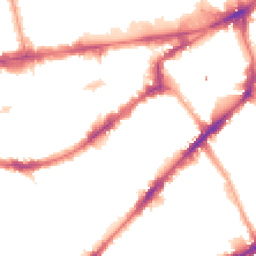 Night-time road noise heatmap for SW7 3AB