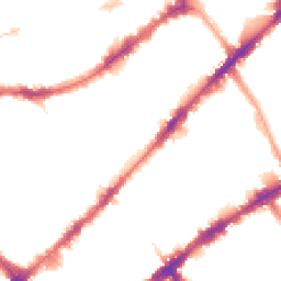 Night-time road noise heatmap for SW7 3BD