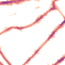 Night-time road noise heatmap for SW7 3BX