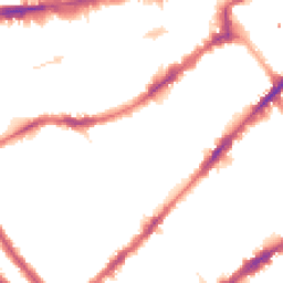Night-time road noise heatmap for SW7 3DD