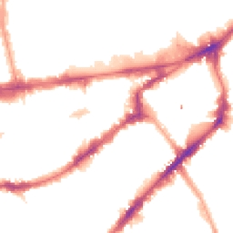 Night-time road noise heatmap for SW7 3EX