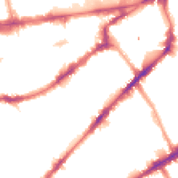 Night-time road noise heatmap for SW7 3LX