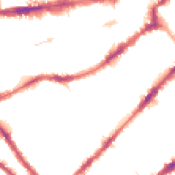 Night-time road noise heatmap for SW7 3PE