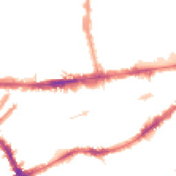 Night-time road noise heatmap for SW7 4LL