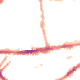 Night-time road noise heatmap for SW7 4RZ