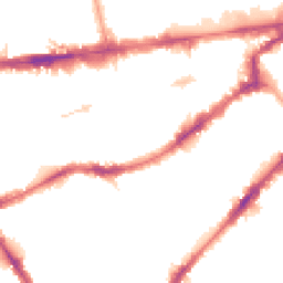 Night-time road noise heatmap for SW7 4TT