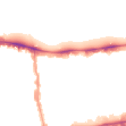 Night-time road noise heatmap for SW7 5EH