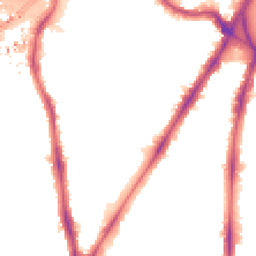 Night-time road noise heatmap for SW8 1AE