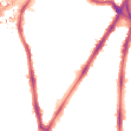 Night-time road noise heatmap for SW8 1AF