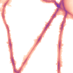 Night-time road noise heatmap for SW8 1AJ