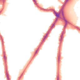 Night-time road noise heatmap for SW8 1AP