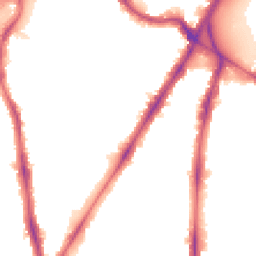 Night-time road noise heatmap for SW8 1AR