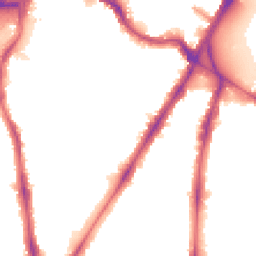 Night-time road noise heatmap for SW8 1AU