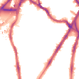Night-time road noise heatmap for SW8 1AZ