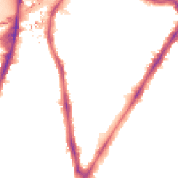 Night-time road noise heatmap for SW8 1DG