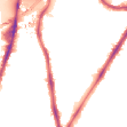 Night-time road noise heatmap for SW8 1DL