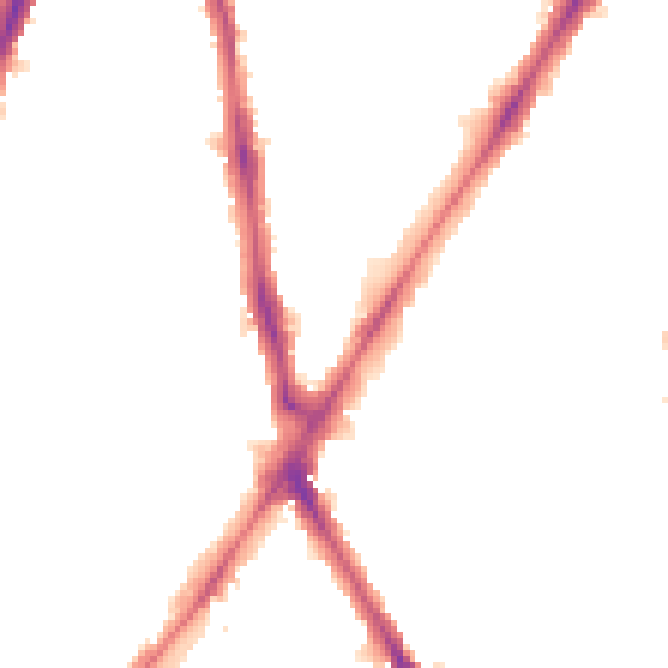 Night-time road noise heatmap for SW8 1GZ