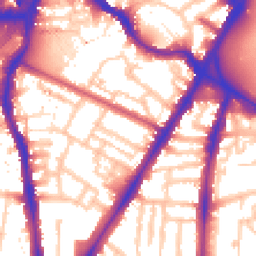 Daytime road noise heatmap for SW8 1LR