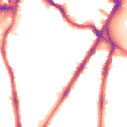 Night-time road noise heatmap for SW8 1LR