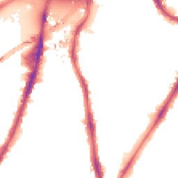 Night-time road noise heatmap for SW8 1XA