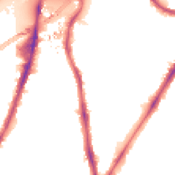 Night-time road noise heatmap for SW8 1XF