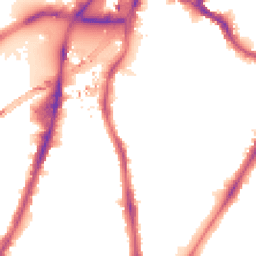 Night-time road noise heatmap for SW8 1XT