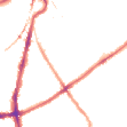 Night-time road noise heatmap for SW8 3AX