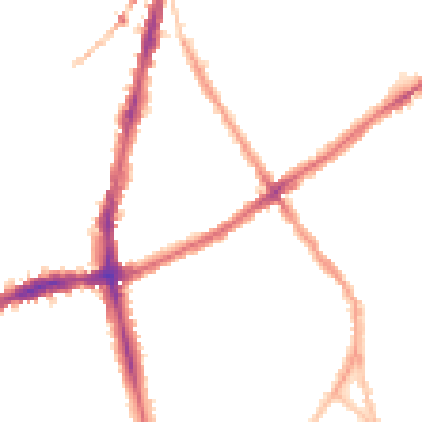 Night-time road noise heatmap for SW8 3DA