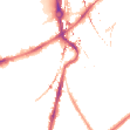 Night-time road noise heatmap for SW8 3NP