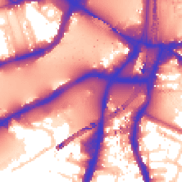 Daytime road noise heatmap for SW8 5PD