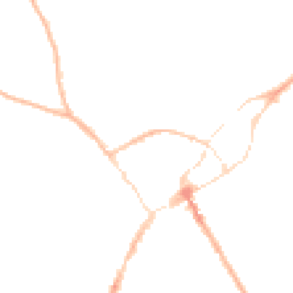 Night-time road noise heatmap for SY11 1LH