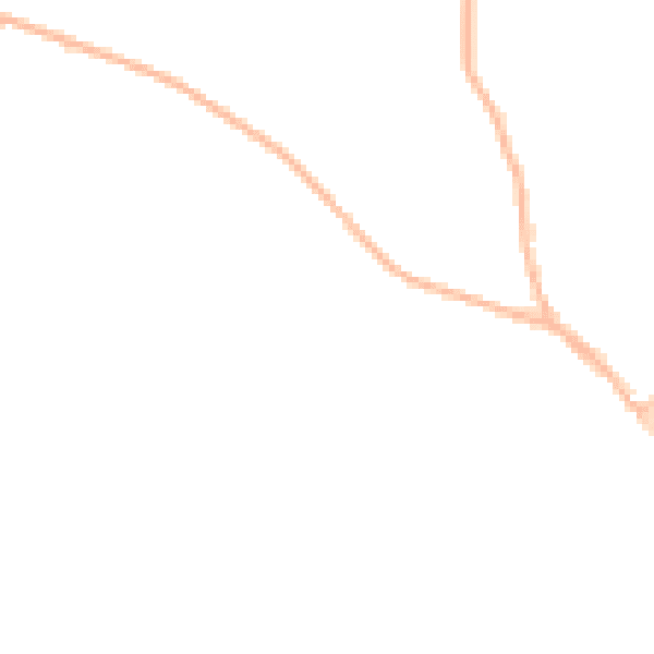 Night-time road noise heatmap for SY11 1SP