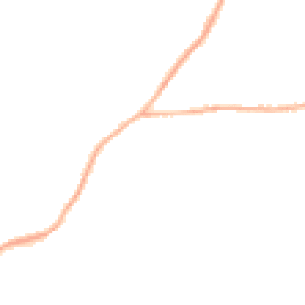 Night-time road noise heatmap for SY11 3AG