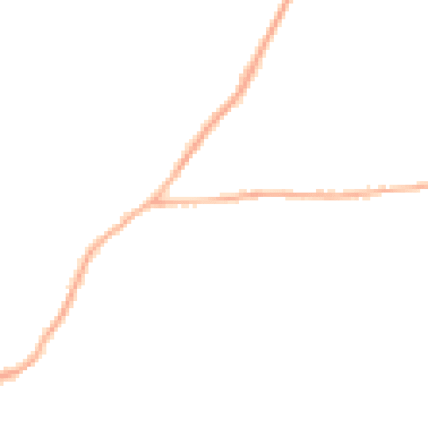 Night-time road noise heatmap for SY11 3BA