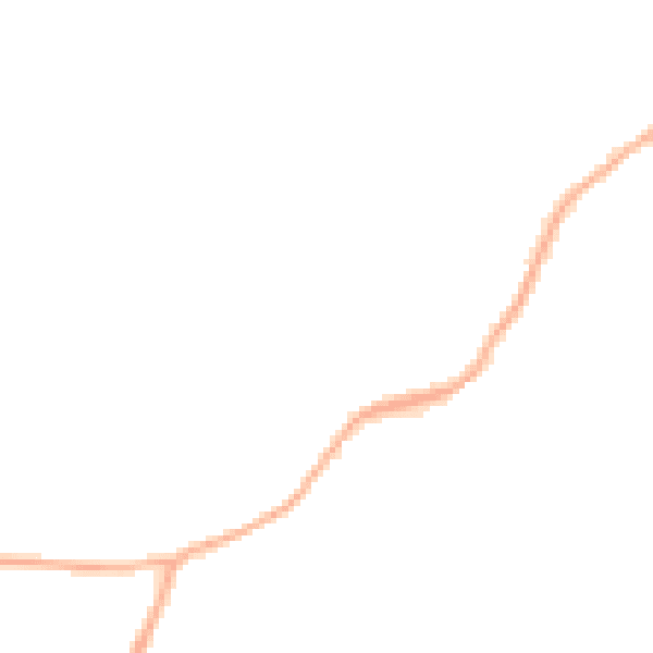 Night-time road noise heatmap for SY11 3ES